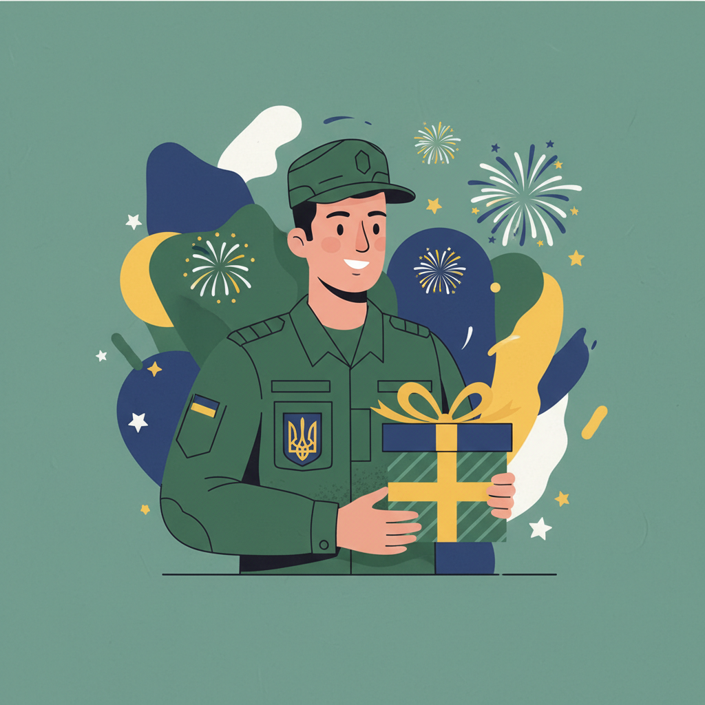з днем народження військовому — иллюстрация к статье «з днем народження військовому»