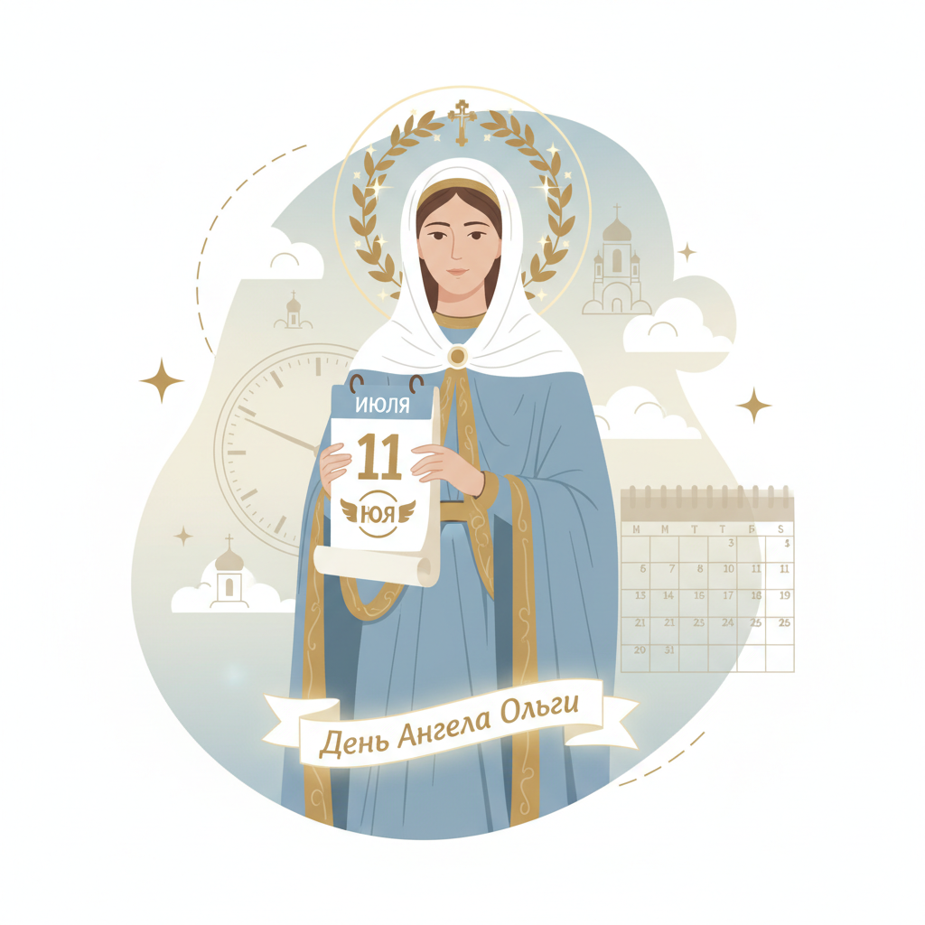 Коли день ангела у Ольги — иллюстрация к статье «день ангела ольги дата і привітання»