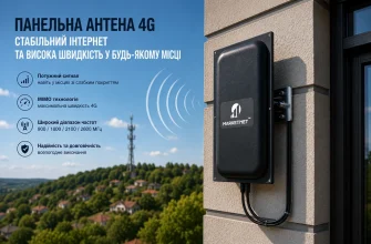 Панельна антена 4G – сильний сигнал для стабільного інтернету