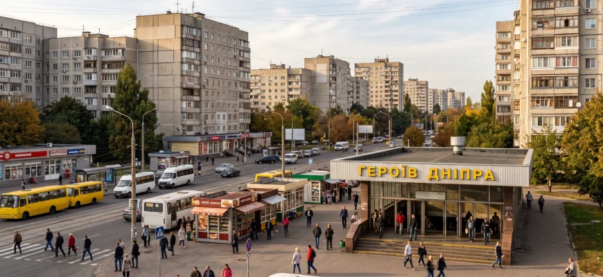 Метро Героев Днепра - на что смотреть при выборе квартиры